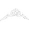 Ekena Millwork Pitch Baile Architectural Grade PVC Gable Pediment, 72"W x 21"H x 1"P (7/12) GPP072X021X100BAI - alternate 1